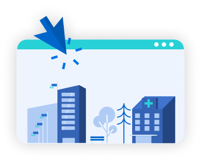 illustrazione di una città